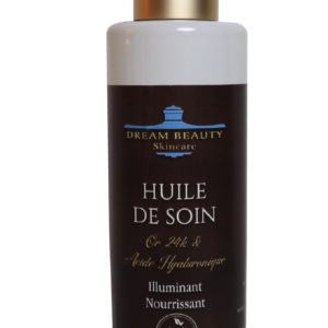 HUILE DE MASSAGE OR ET ACIDE HYALURONIQUE