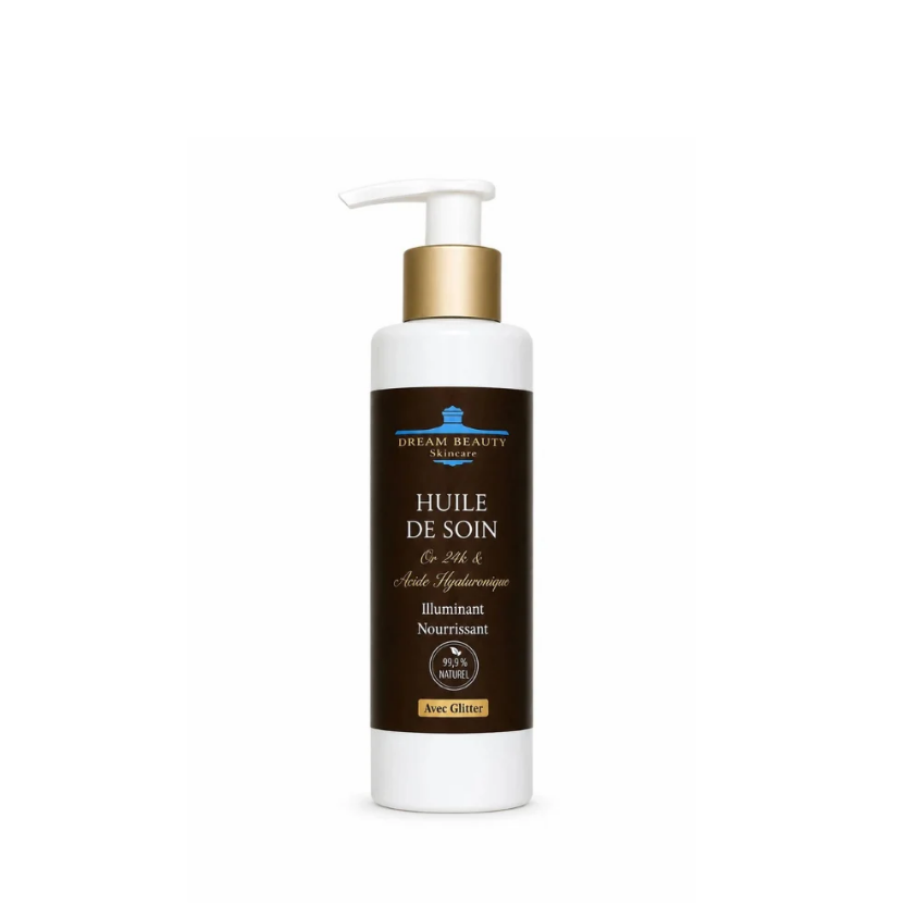Huile de soin Or &acide hyaluronique