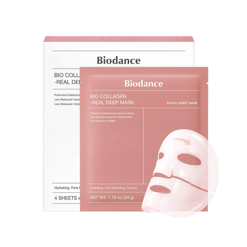 Biodance Bio-Collagène - Masque au Collagène 4 pièces