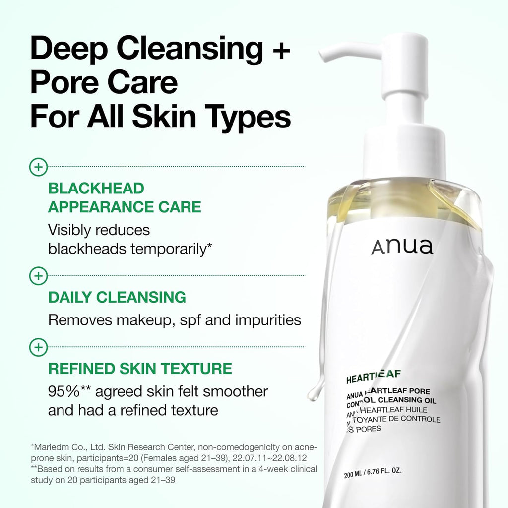 Anua Heartleaf Pore Control Cleansing Oil – 200 ml
