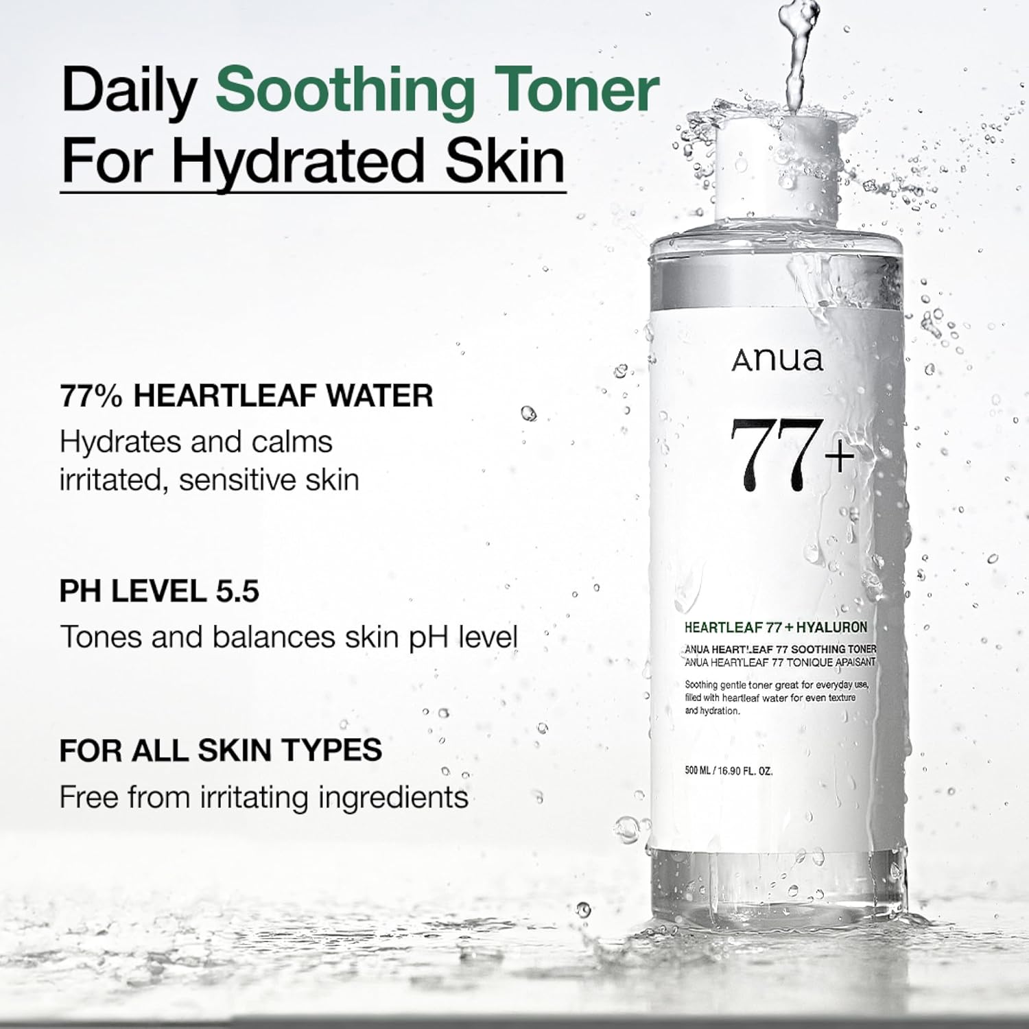Anua Heartleaf 77 Soothing Toner – 250 ml