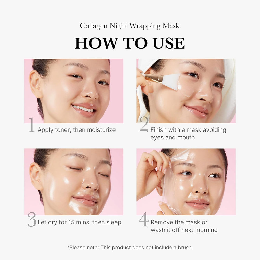Medicube Collagen Night Wrapping Mask - Masque de nuit au collagène 75ml