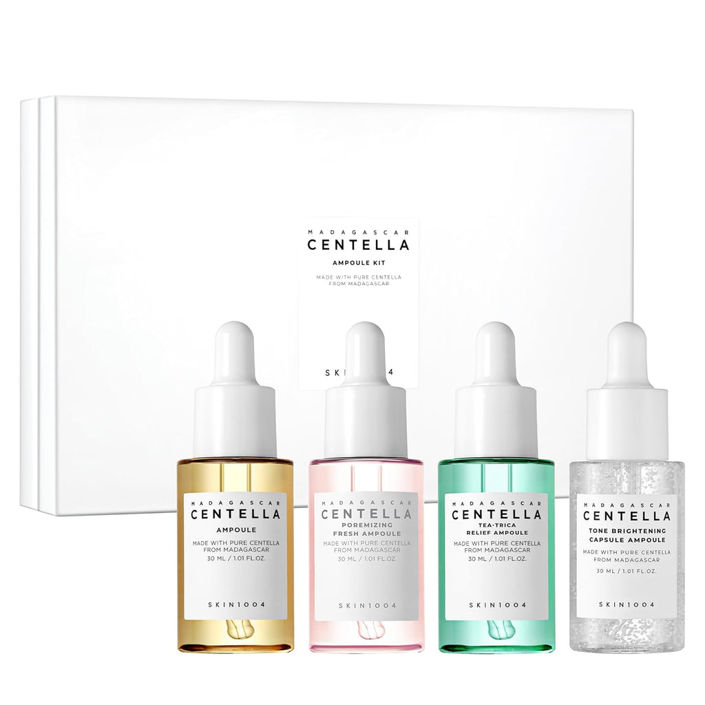SKIN1004 Madagascar Centella Ampoule Kit – 4 Mini Ampoules