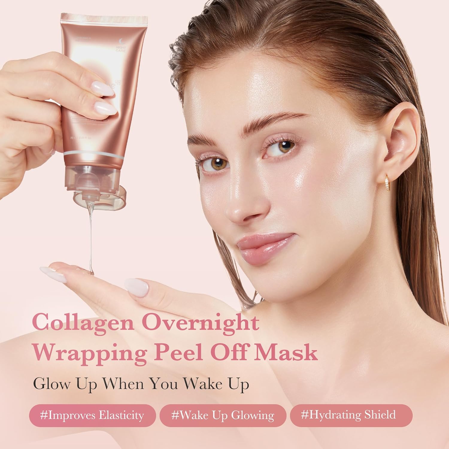 Medicube Collagen Night Wrapping Mask - Masque de nuit au collagène 75ml