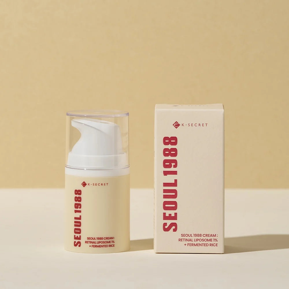 KSECRET  Crème SEOUL 1988 : Liposomes de rétinal 1 % + Riz fermenté