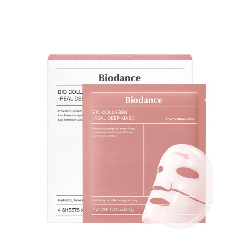 Biodance Bio-Collagène - Masque au Collagène 4 pièces