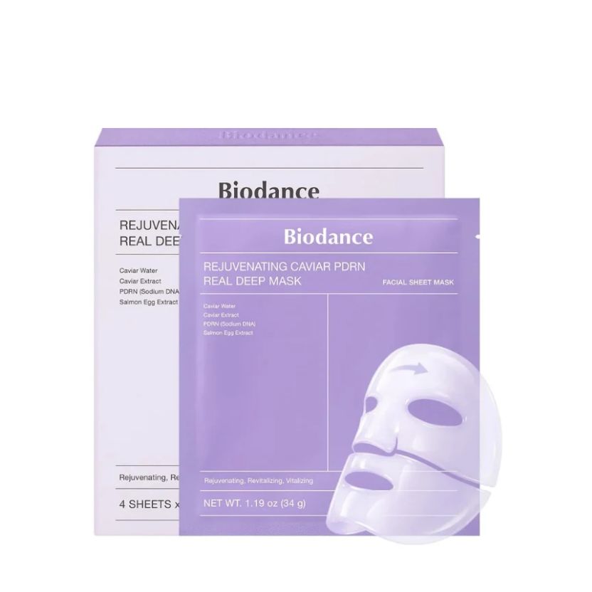 Biodance Rejuvenating Caviar PDRN - Masque 4 pièces