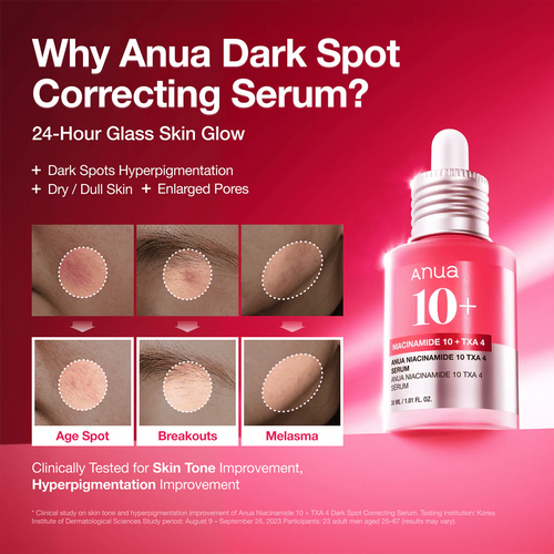 Anua Niacinamide 10% + TXA 4% sérum