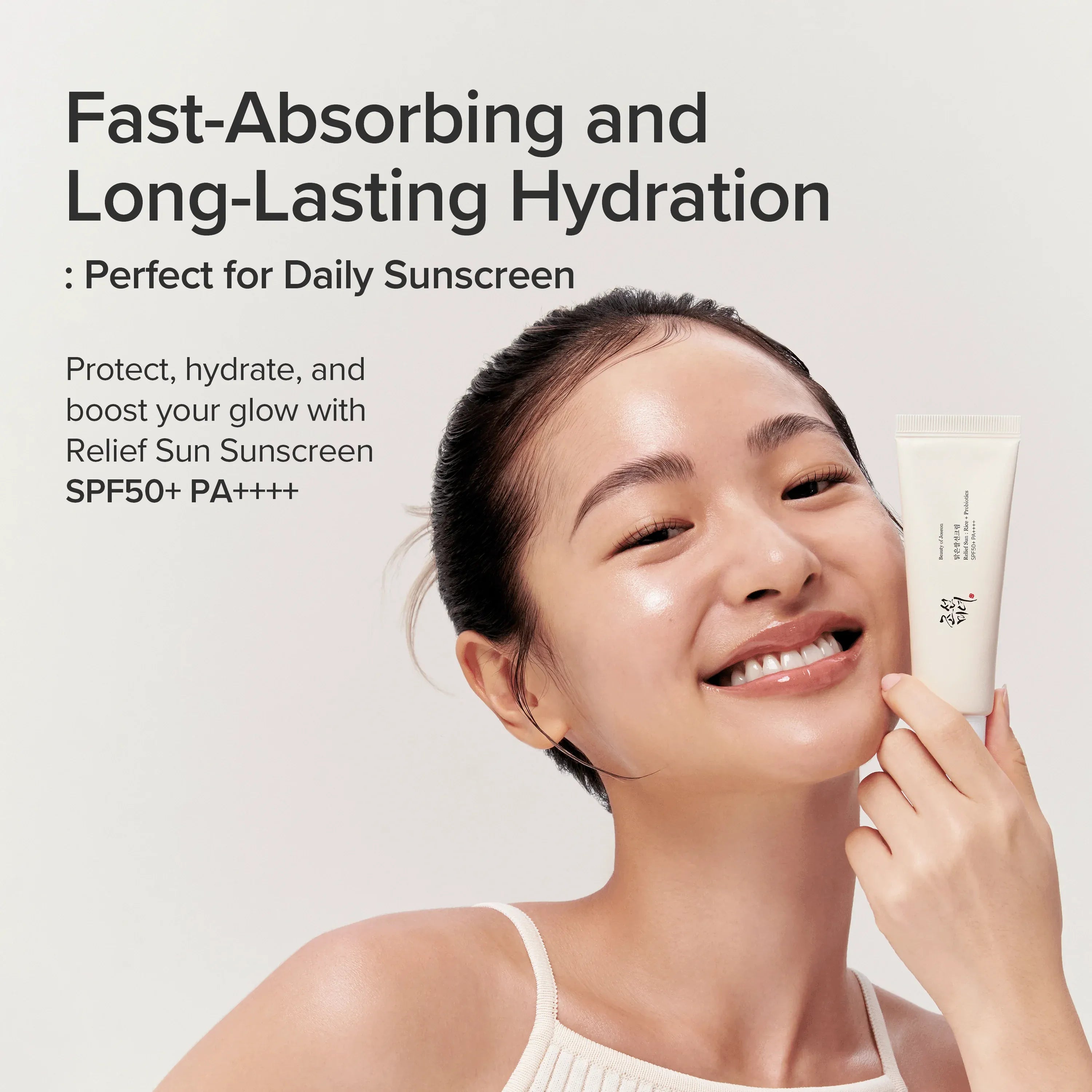 Beauty of Joseon protection solaire  Relief Sun: Rice + Probiotics SPF50+