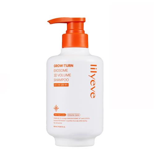 [LILYEVE] GROW:TURN EXOSOME Shampooing Volume 3D – 500 ml