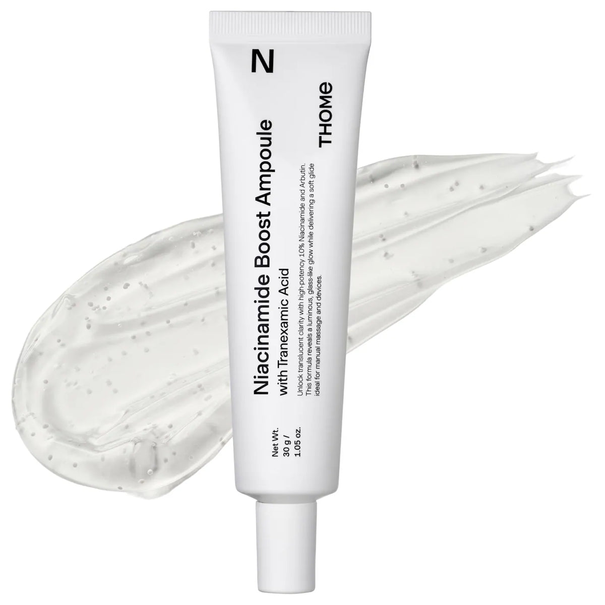 Ampoule Boost à la niacinamide et à l'acide tranexamique pour une peau plus éclatante et uniformA