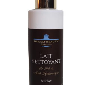 LAIT NETTOYANT OR ET ACIDE HYALURONIQUE